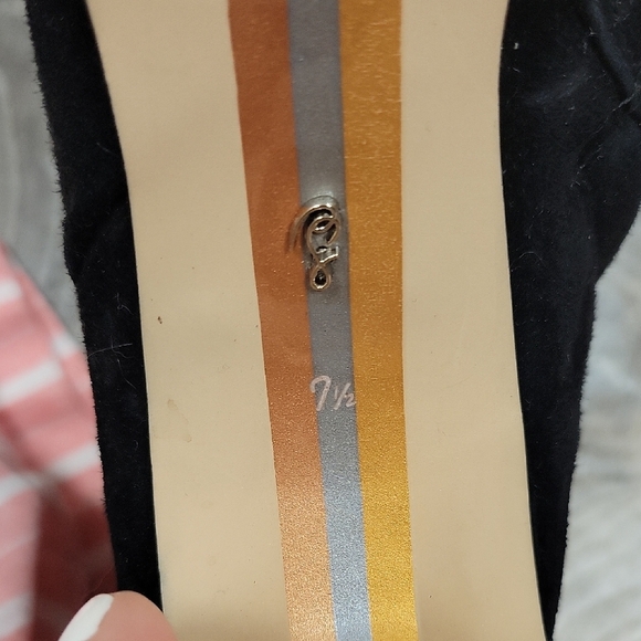 Sam Edelman Size 7 1/2 Black Suede Booties - Picture 10 of 10